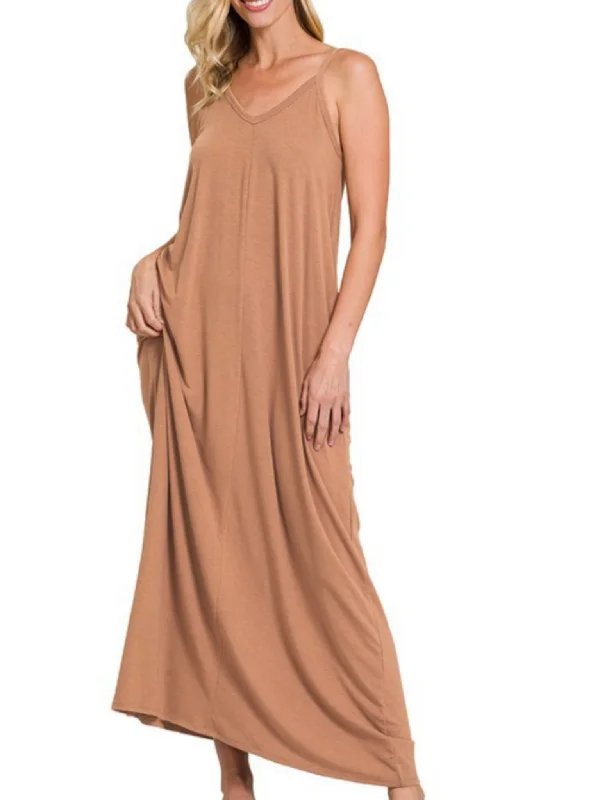 Online Specials Sheila Maxi Dress - Cocoa