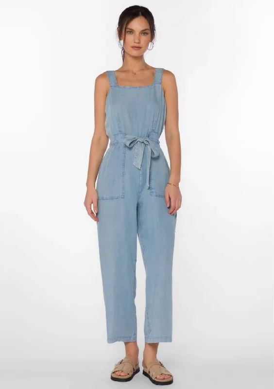 Best Deals Harlee Wide Leg Jumpsuit - Indigo