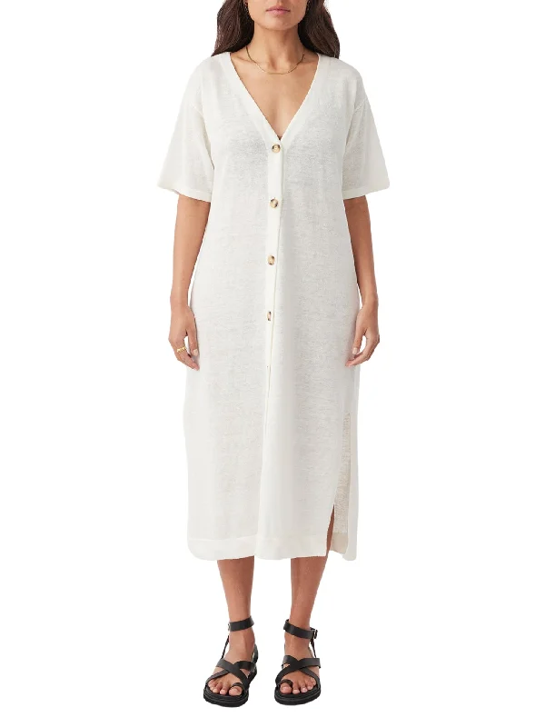 Deal Explosion Julia Midi Dress - Cream