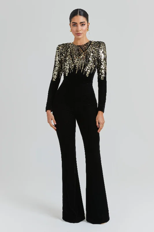 Sale Event Katarina Black Jumpsuit