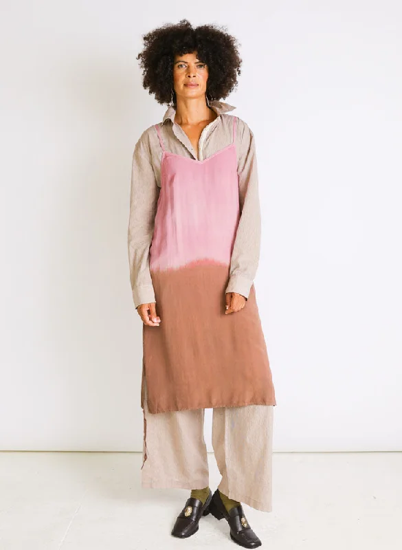 Can't Miss Kothi Slip Dress, blush dip dye