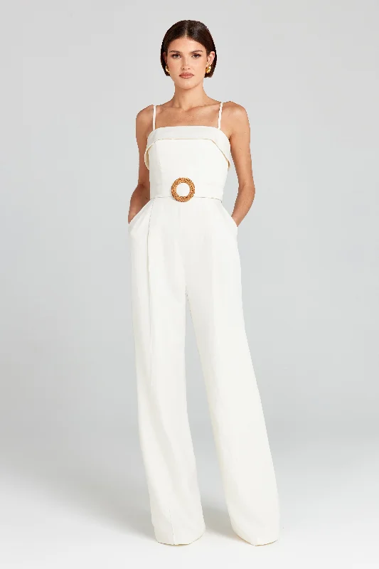 Closeout Michelle Linen Jumpsuit