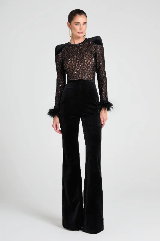 Today's Special Monique Black Jumpsuit