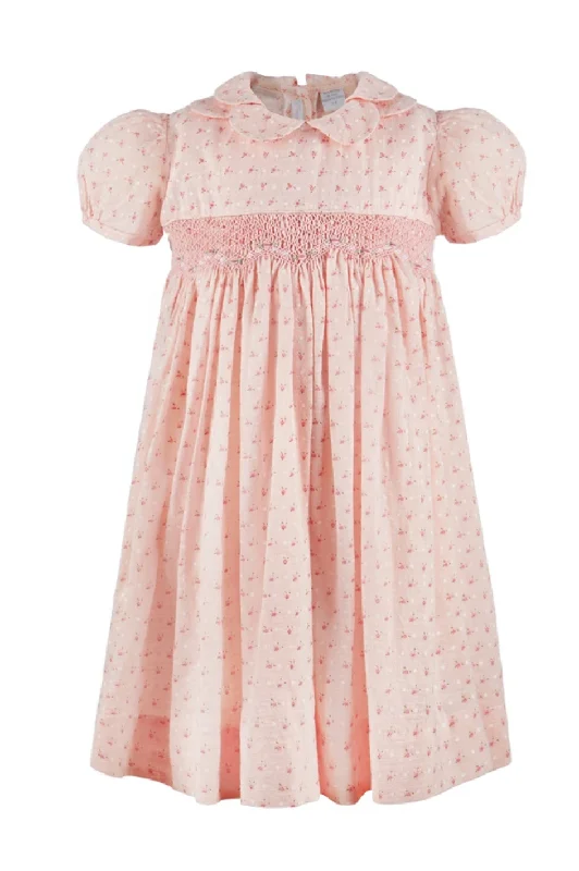 Super Sale Pink Floral Dress