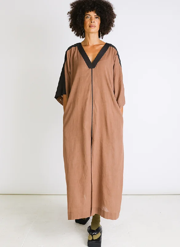 Deep Discounts Rhadika Dress, mocha + black