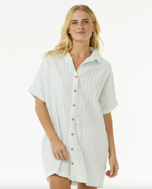 Clearance Event Rip Curl Womens Follow The Sun Shirt Dress