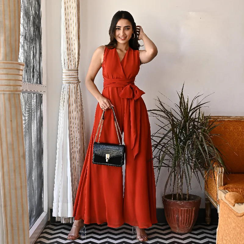 Stock Up and Save Rustica Georgette Jumpsuit