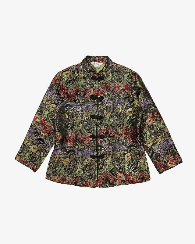 Today Only Satin brocade Party Jacket - S