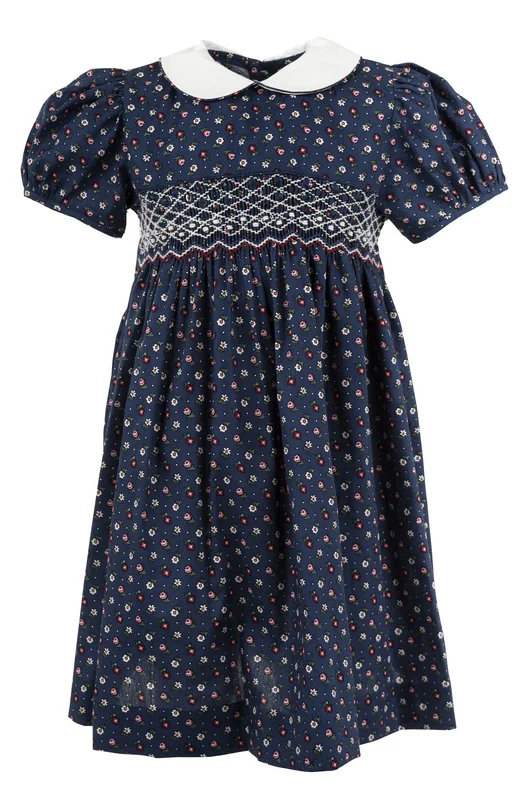 Daily Specials Navy Blue Floral Dress