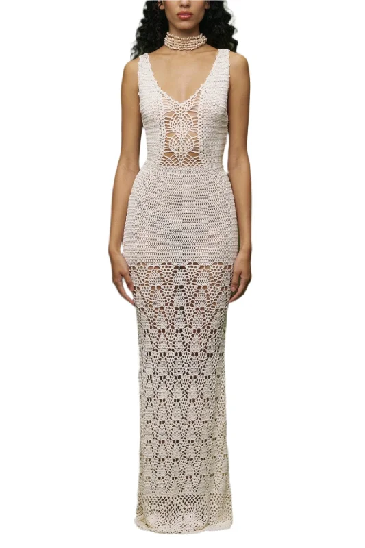 Act Now SOFIA DRESS IVORY