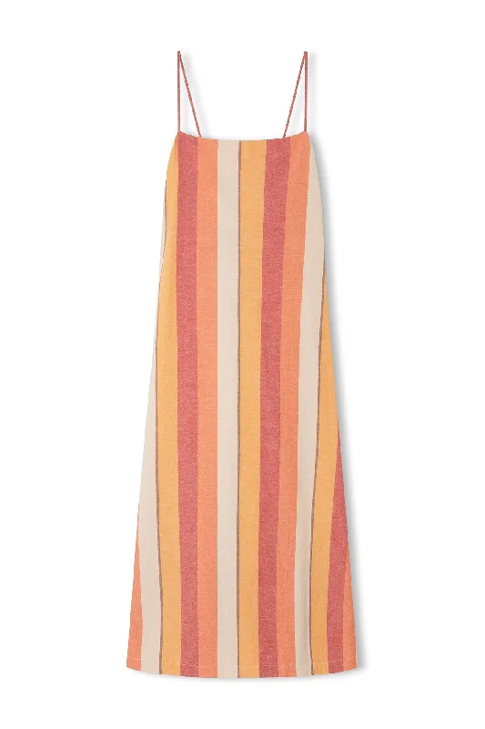 Markdowns Sun Stripe Organic Cotton Dress