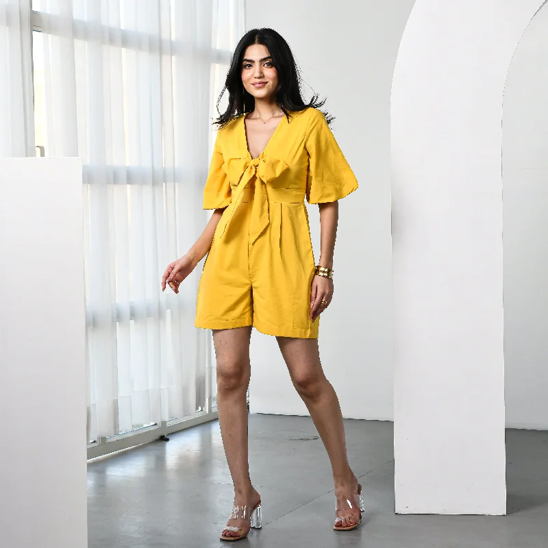 Super Bargain Sunny Yellow Romper