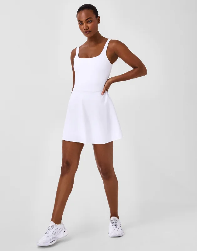 Fantastic Offers THE GET MOVING SQUARE NECK DRESS
