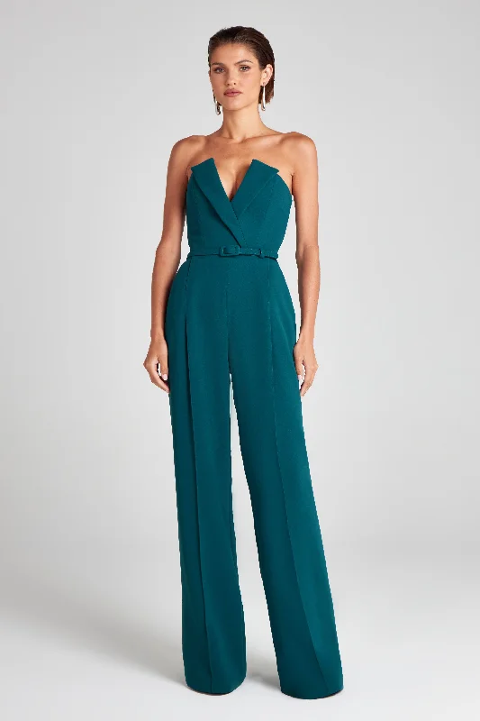 Great Bargains Vanessa Teal Jumpsuit