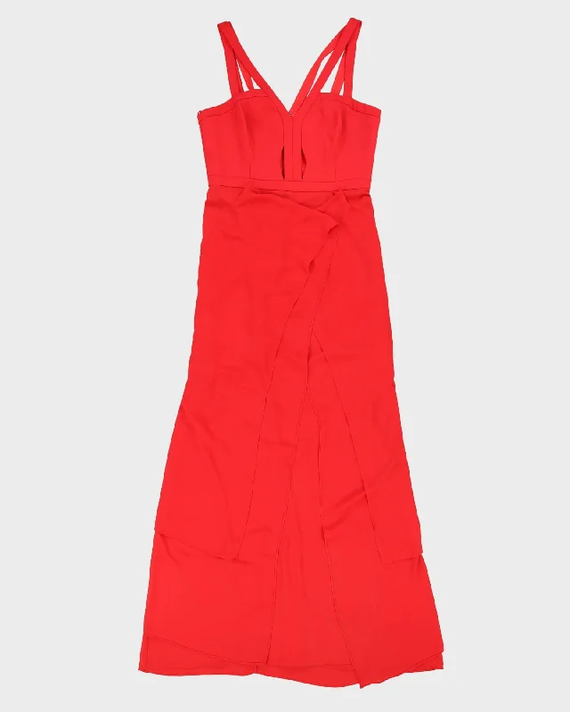 Final Clearance BCBG Maxazria Red Maxi Dress - S