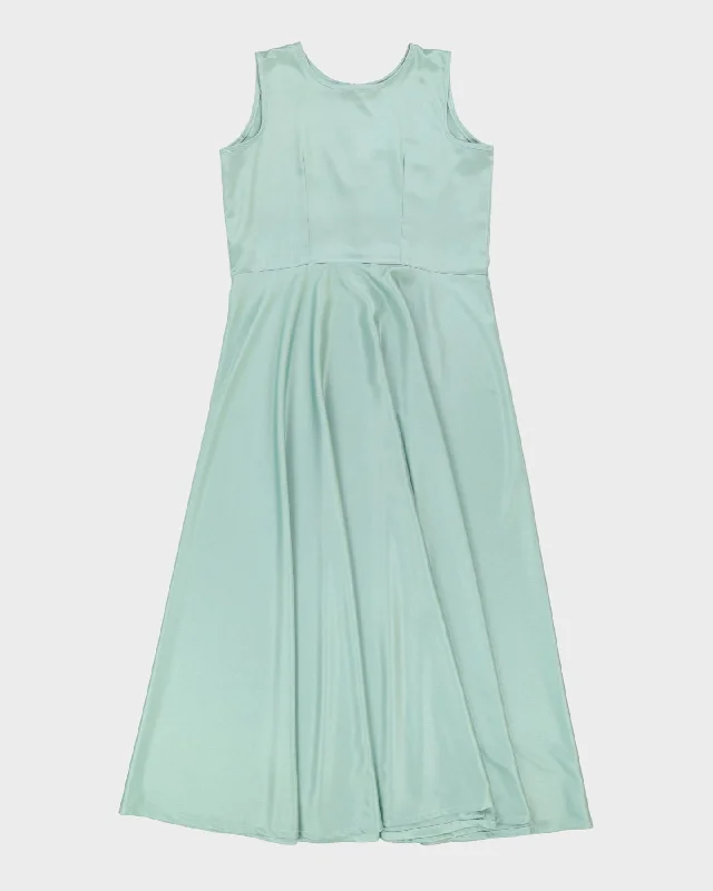 Super Bargain Y2K Mint Green Maxi dress - M