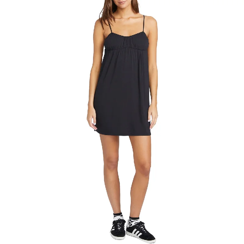 New Markdowns Volcom Women's This Just Got Fun Mini Dress