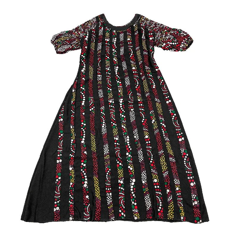 Closeout Women's Multi Ankara & Cotton Mix Dress