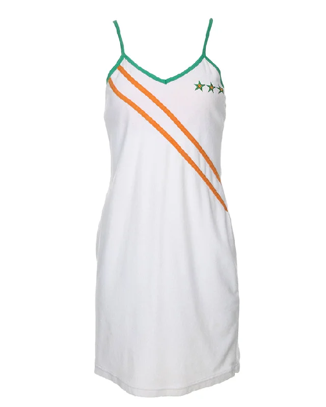 Price Buster Y2K Towling Sporty Star Dress
