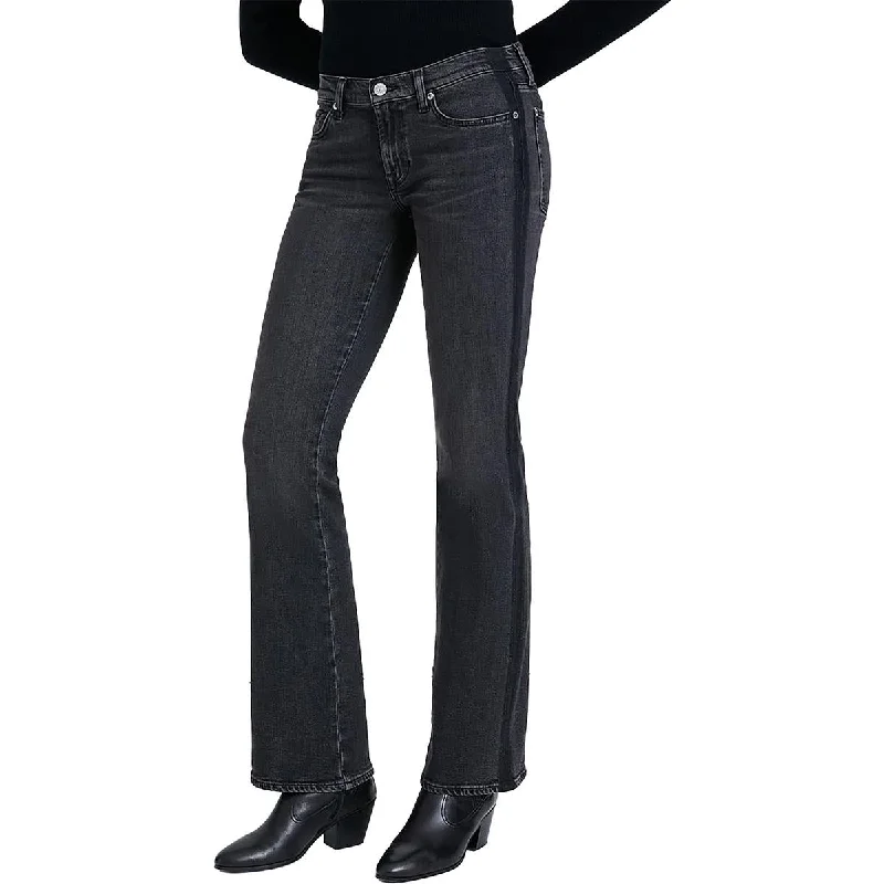 Sale Event 7 For All Mankind Womens Low-Rise Whisker Wash Bootcut Jeans