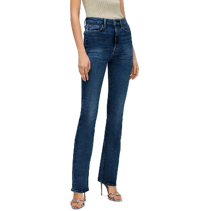 Instant Savings 7 For All Mankind Womens Slim Cotton Bootcut Jeans