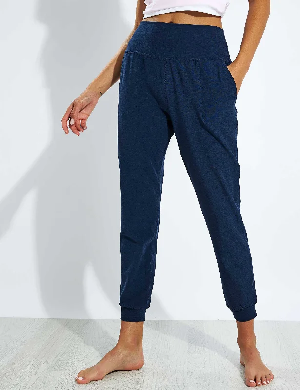 Deal Mania Spacedye Midi Jogger - Nocturnal Navy