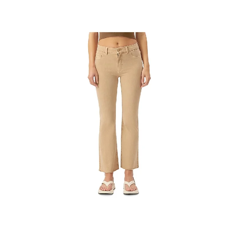 Discount Deals DL1961 Womens Bridget Frayed Hem Denim Bootcut Jeans
