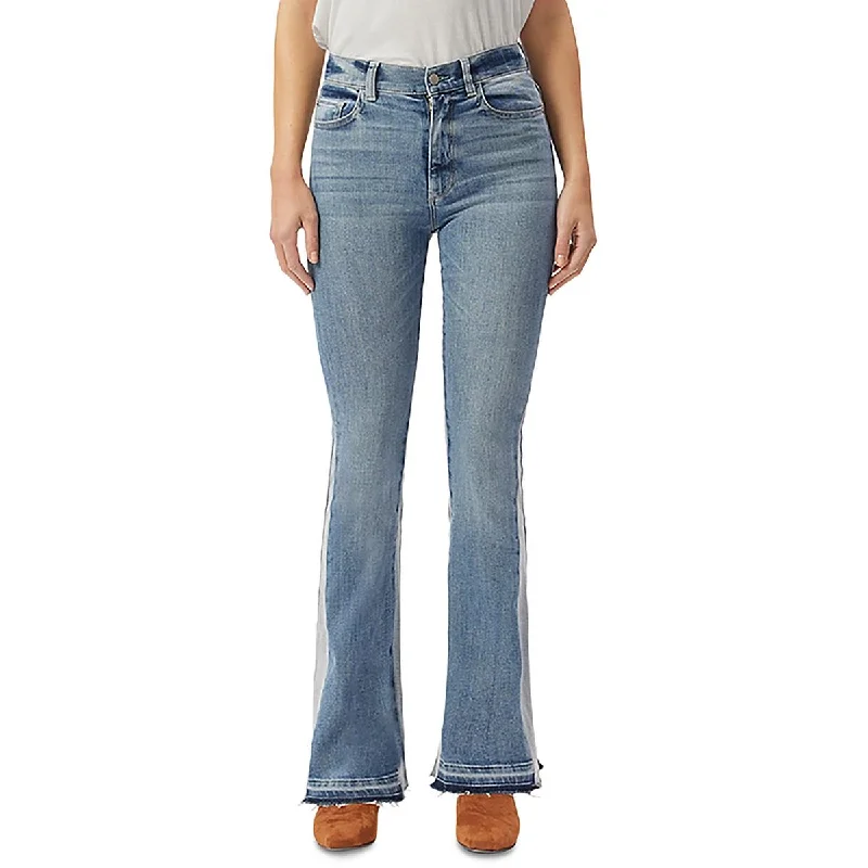 Buy Now DL1961 Womens Bridget Raw Hem Denim Bootcut Jeans