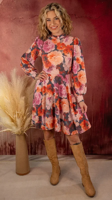 Overstock Ellie Soft Floral Dress