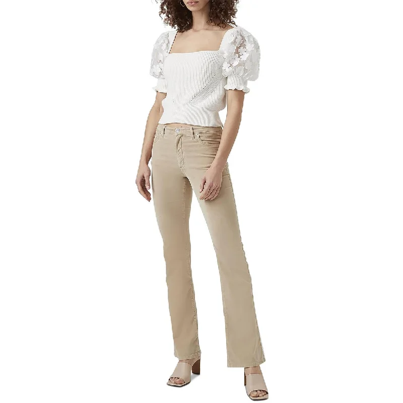 Today Only French Connection Womens Juliet Cotton Ribbed Crop Sweater