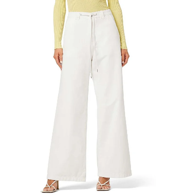 Fantastic Offers Hudson Womens High Rise Trouser Wide Leg Jeans