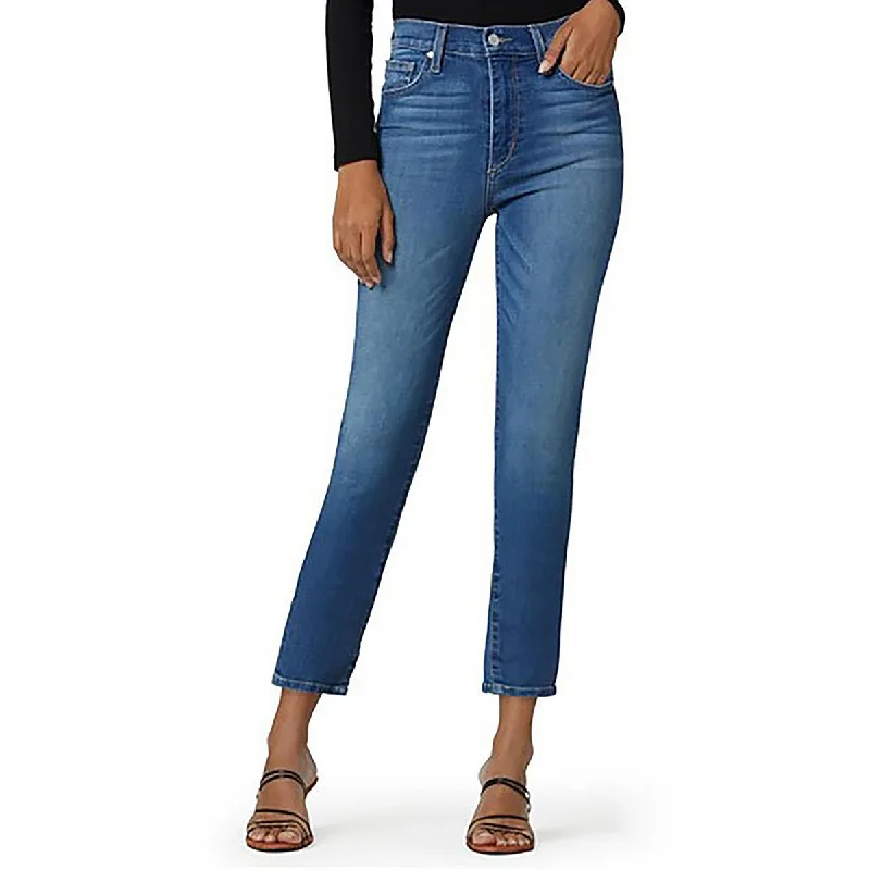 Buy Now Joe's Womens High-Rise Ankle Straight Leg Jeans