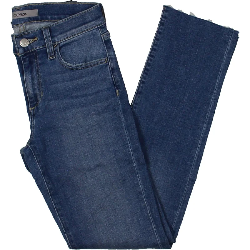 Markdowns Joe's Womens Lara Mid-Rise Ankle Straight Leg Jeans