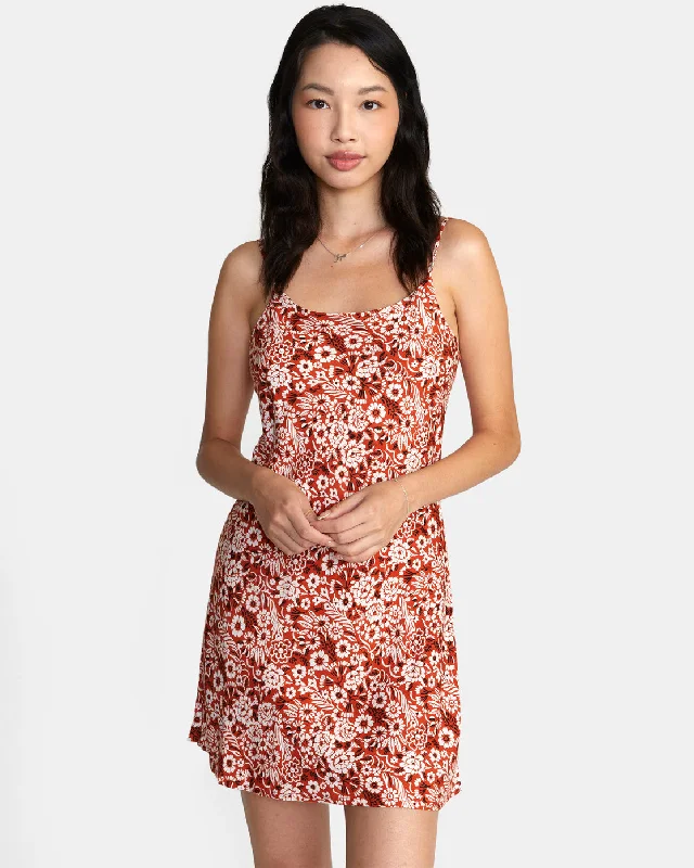 Online Only Macarthur Midi Dress - Cinnamon