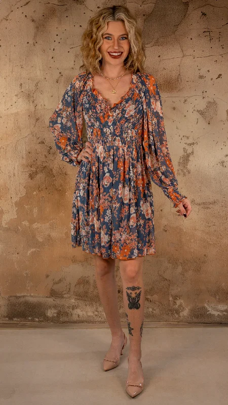 Special Discount Norah Mesh Floral Dress