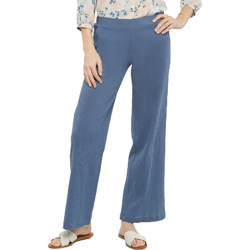 Today’s Deal NYDJ Womens Cotton Pull On Straight Leg Pants