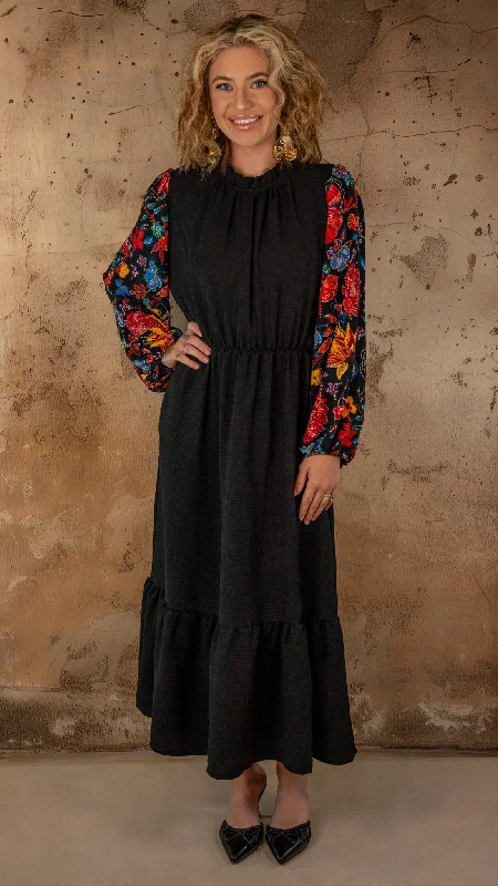 Extra Savings Selena Floral Sleeve Dress