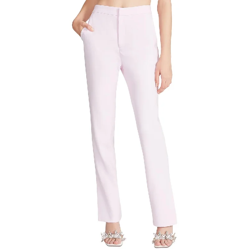 Stock Clearance Steve Madden Womens Spencer Split Hem High Rise Flared Pants
